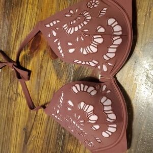𝅺Cut-Out Pushup Bikini Top - Shade & Shore - Size 38D